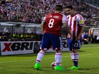 Fotos Eliminatorias Sudamericanas Rusia 2018  - 
Paraguay 2 - Ecuador 1<br>
Defensores del Chaco, Asunción - Paraguay <br><br>

Con goles de Bruno Valdez y Junior Alonso la Albirroja venció por 2-1 a una dura selección ecuatoriana en el Defensores del Chaco. <br>
Compartimos con ustedes algunas de las postales que nos dejó la gran victoria de la albirroja!!<br>
Xbri contigo en las Eliminatorias Sudamericanas.